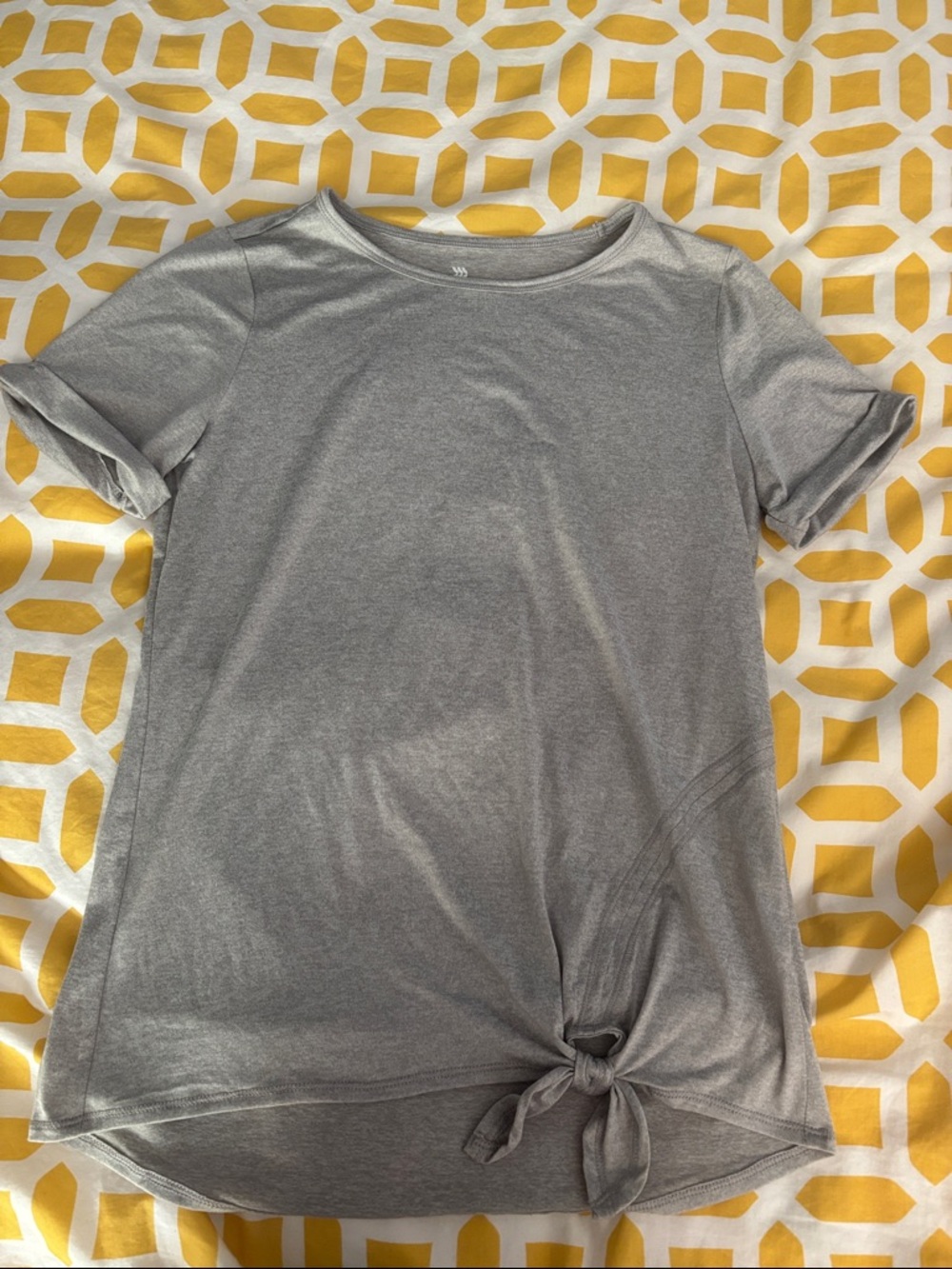 all in motion Heather Gray Crew Neck Performance Top